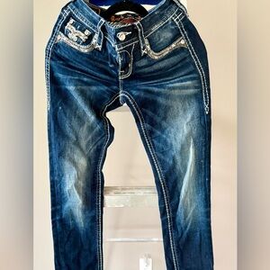 Rock Revival Blue Skinny Jeans